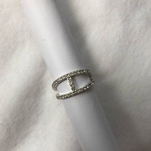 Silver Bar Ring